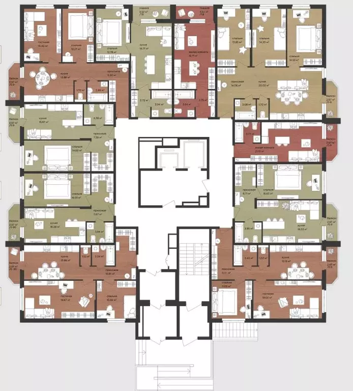 1-к кв. Нижегородская область, Нижний Новгород д. Афонино, ул. ... - Фото 1
