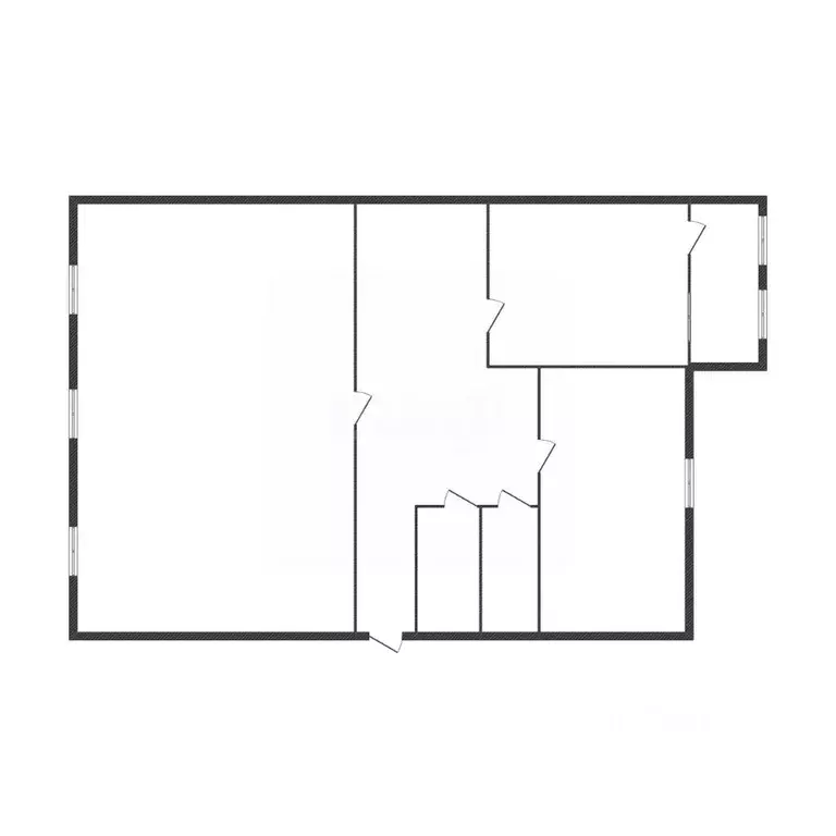 2-к кв. Белгородская область, Старый Оскол Интернациональный мкр, 10 ... - Фото 1