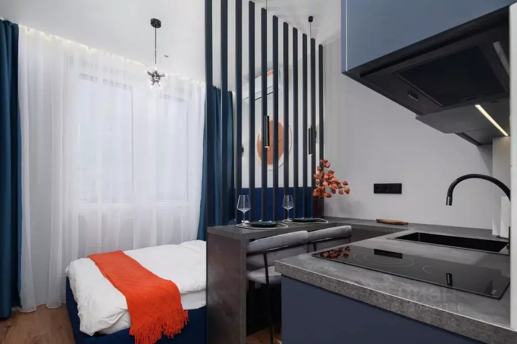 Студия Москва Березовая аллея, 19к3 (17.0 м) - Фото 1