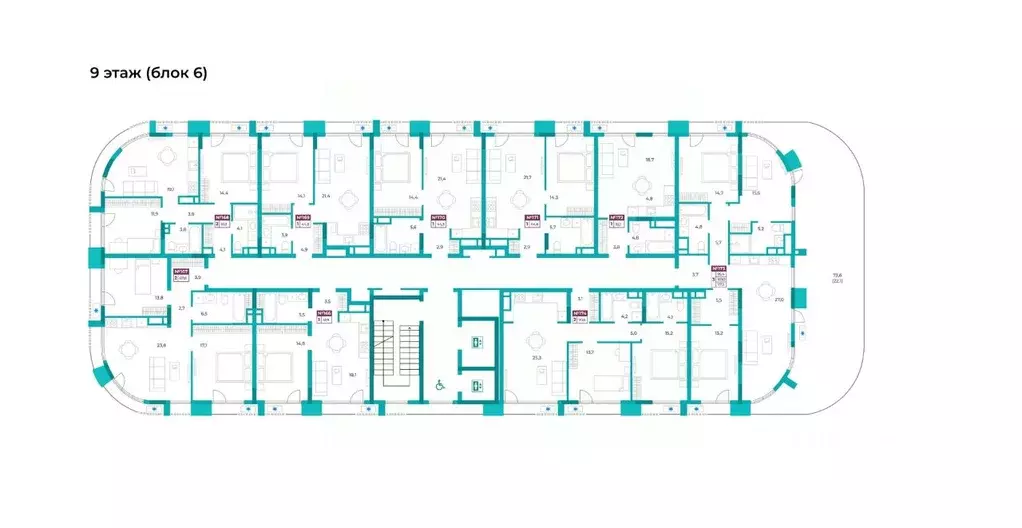 2-к кв. Крым, Симферополь ул. Воровского, 34 (70.6 м) - Фото 1