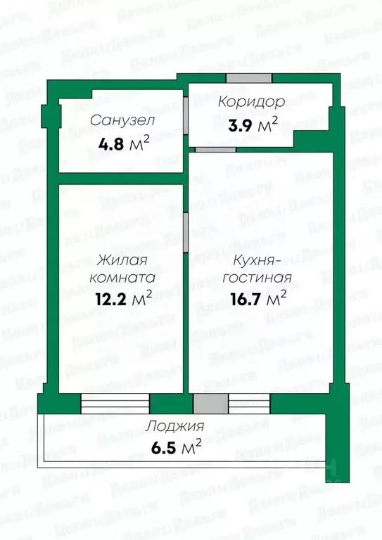 2-к кв. Кировская область, Киров ул. Мостовицкая, 7 (40.8 м) - Фото 2