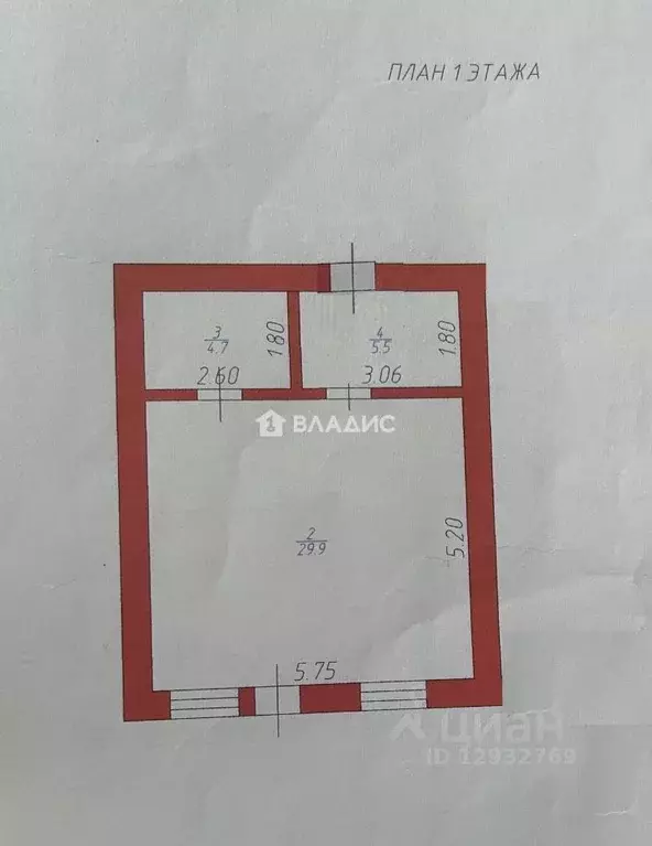 2-к кв. Пензенская область, Городище Советская ул., 22 (47.5 м) - Фото 2