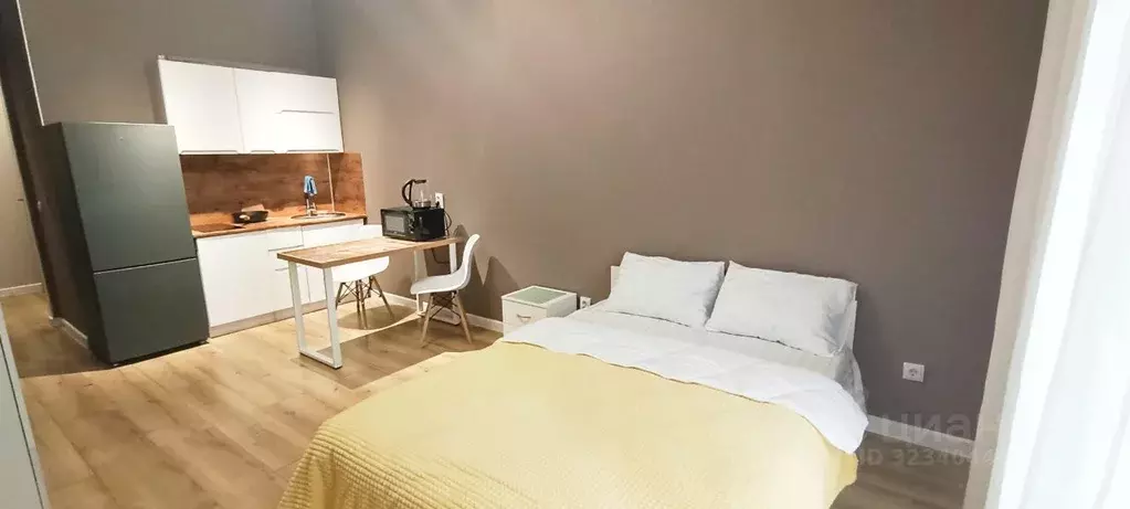 Студия Санкт-Петербург ул. Александра Матросова, 3 (30.0 м) - Фото 1