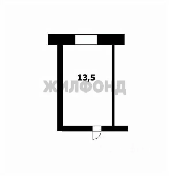 Комната Новосибирская область, Новосибирск ул. Героев Революции, 13 ... - Фото 1