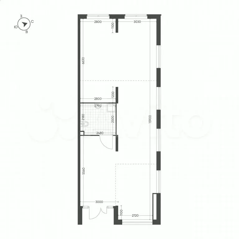Продам помещение свободного назначения, 90 м - Фото 1