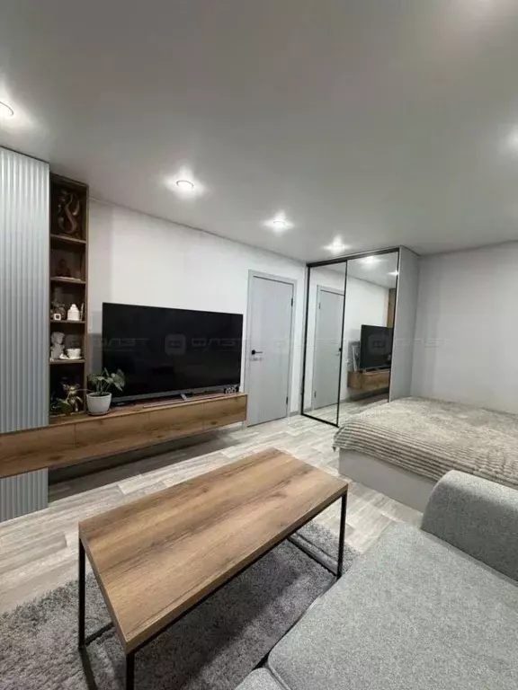 1-к кв. Татарстан, Казань Курская ул., 6 (28.8 м) - Фото 1