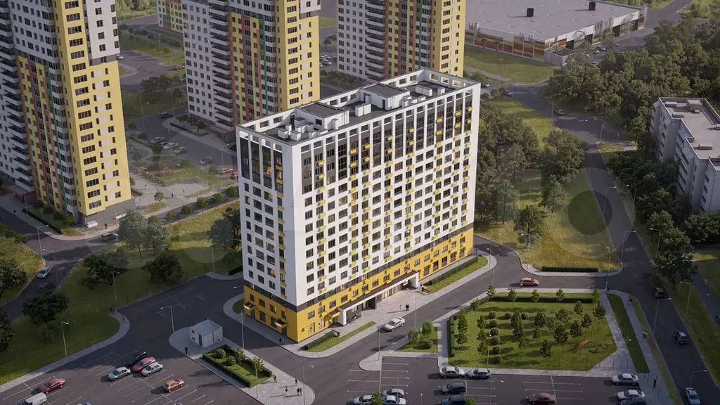 Квартира-студия, 24,3 м, 1/14 эт. - Фото 0