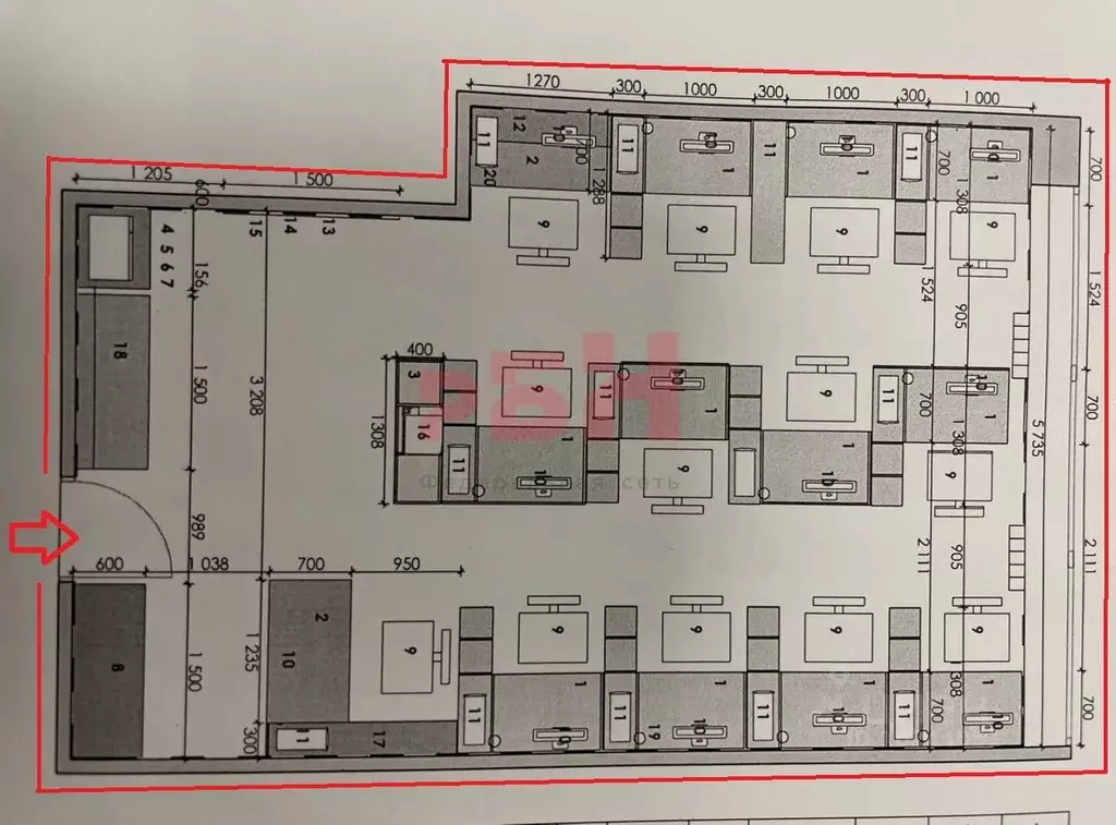 Офис в Свердловская область, Екатеринбург ул. Ткачей, 23 (47 м) - Фото 2