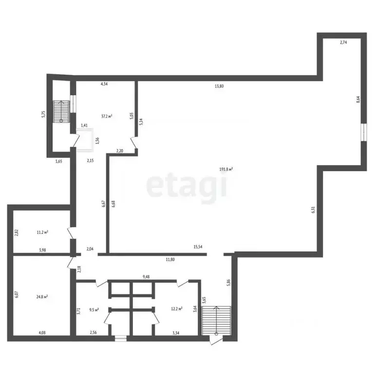 Помещение свободного назначения в Амурская область, Благовещенск ул. ... - Фото 2