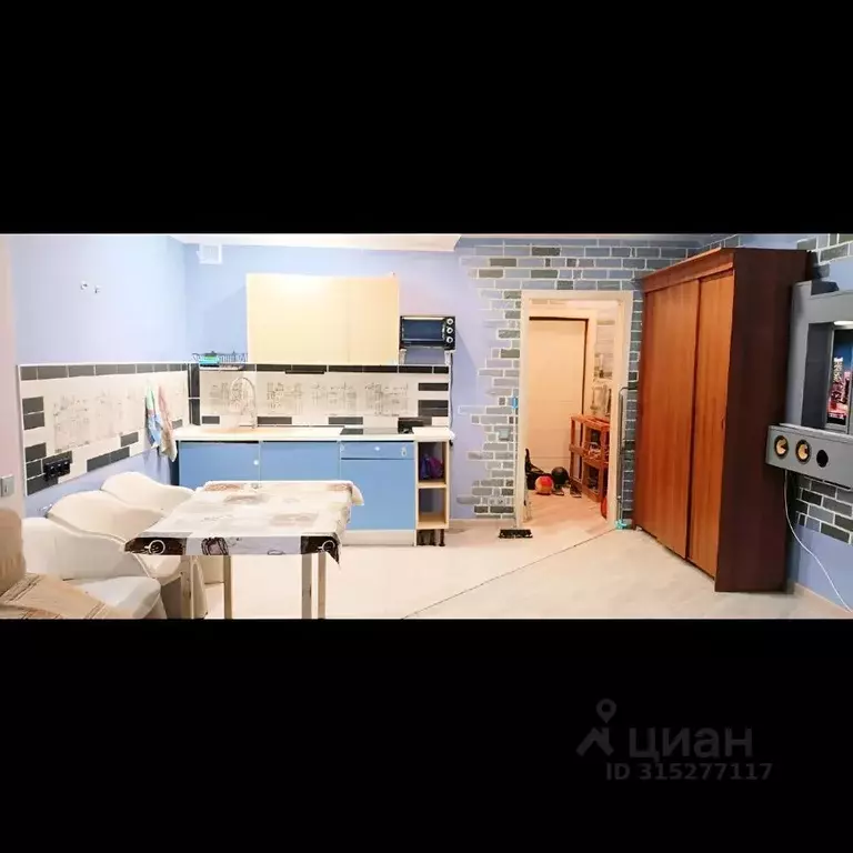 Студия Новосибирская область, Новосибирск ул. Плющихинская, 1 (35.0 м) - Фото 1