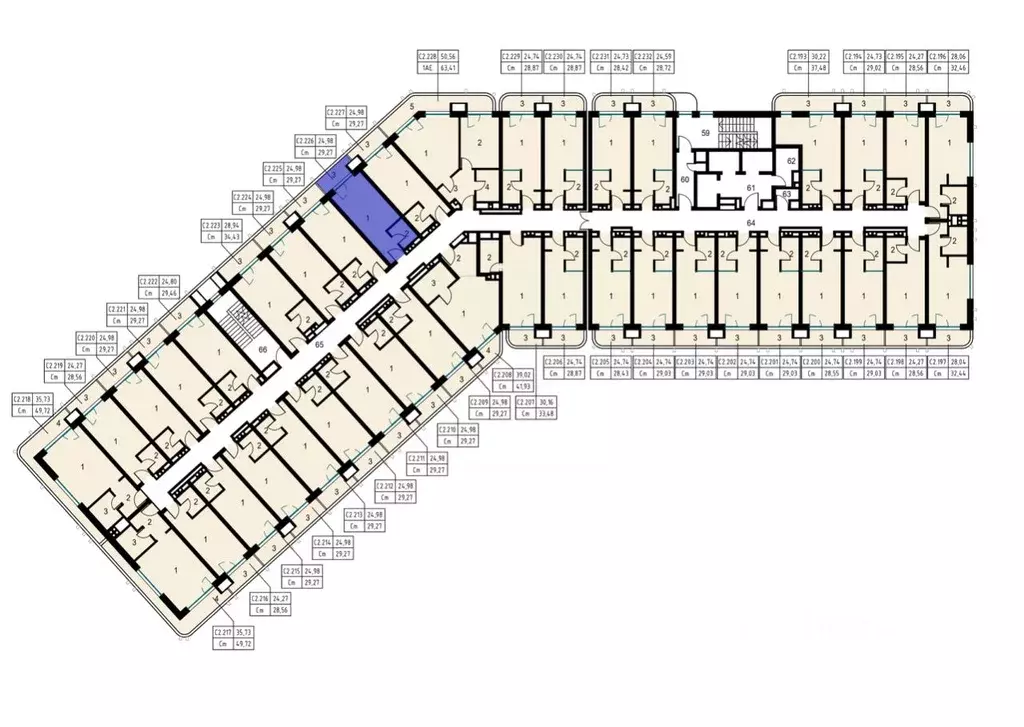 Студия Крым, Саки ул. Морская (29.27 м) - Фото 2