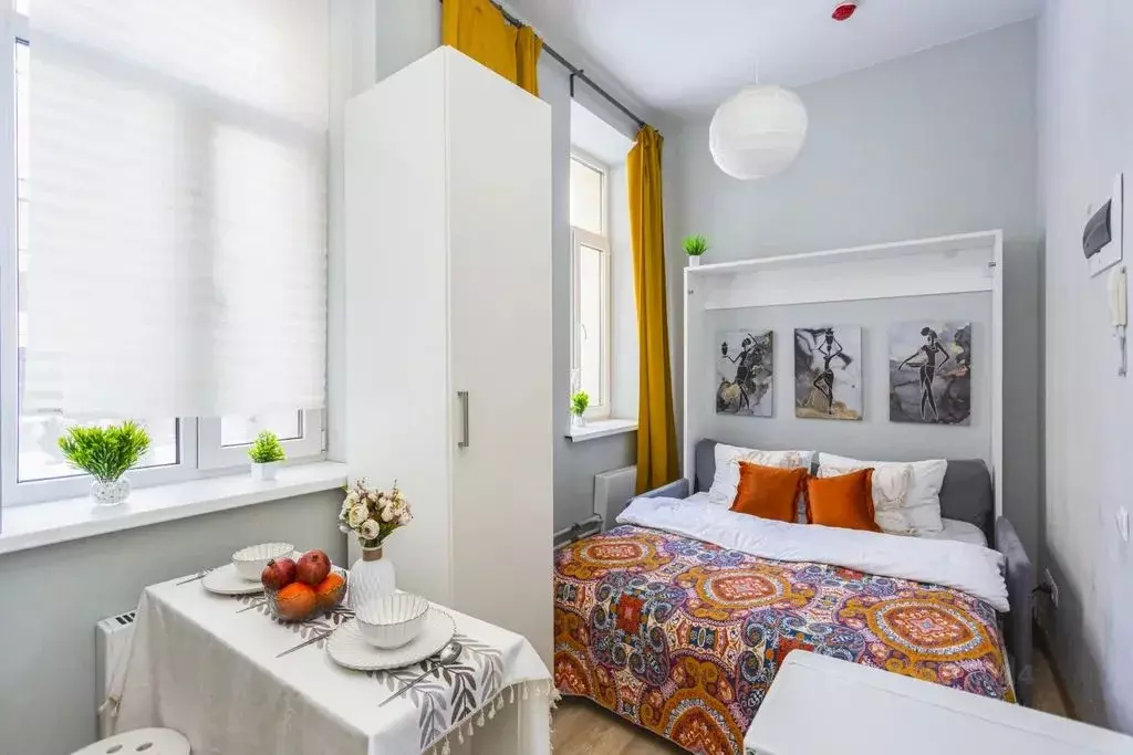 Студия Москва Клинская ул., 8С1 (30.0 м) - Фото 2