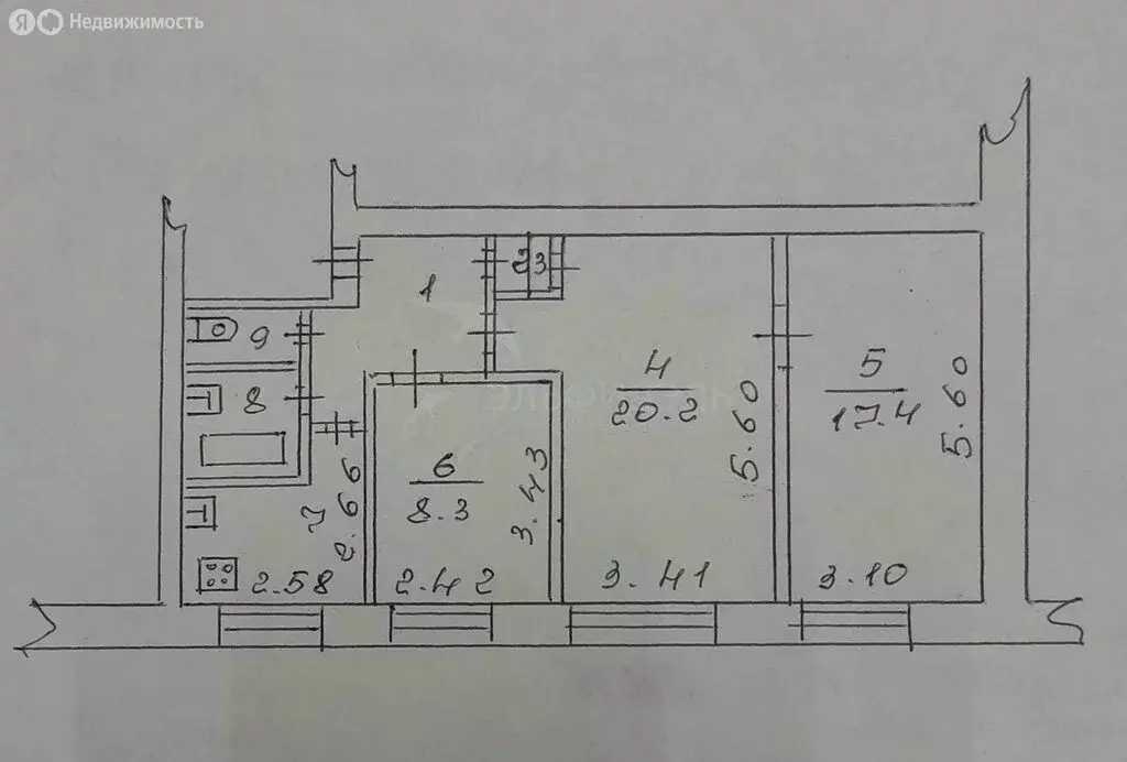 3-комнатная квартира: Великий Новгород, Большая Московская улица, 53к1 ... - Фото 1