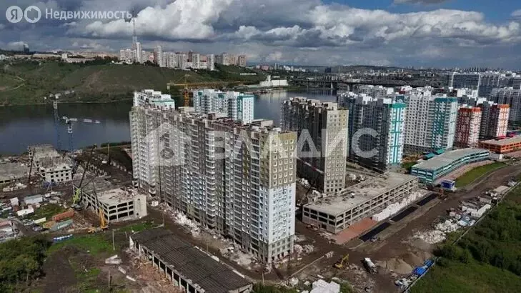 квартира-студия: красноярск, улица лесников, 47 (22 м) - Фото 1