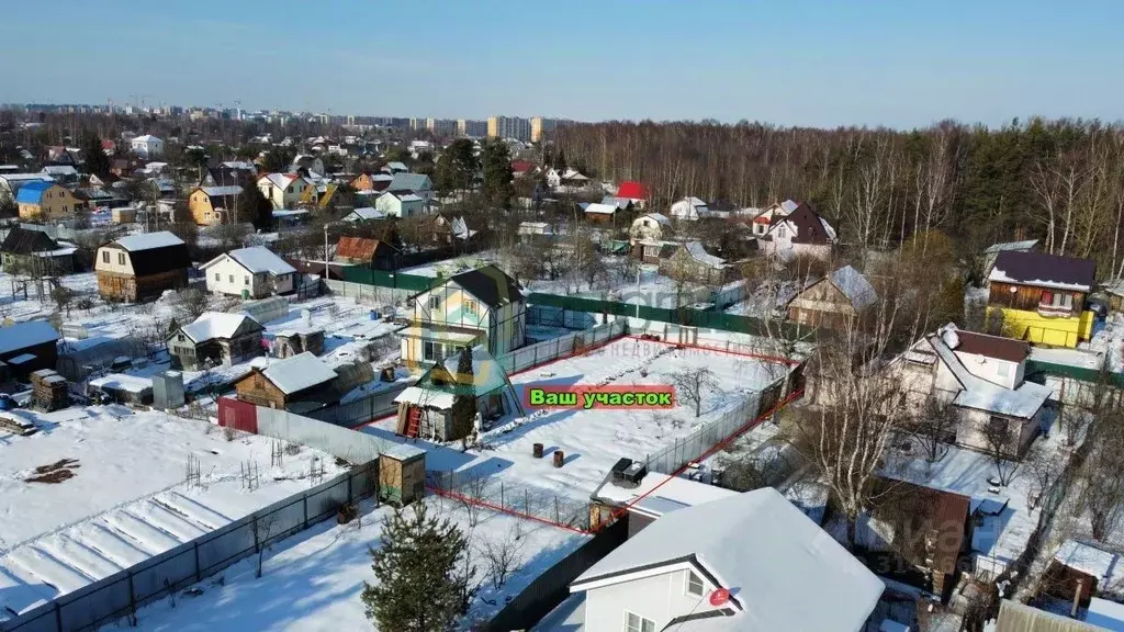 Участок в Санкт-Петербург Дружный-2 СНТ, аллея Северная, 70 (8.0 сот.) - Фото 0