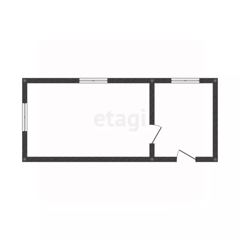 1-к кв. Алтайский край, Бийск Хромовый пер., 7 (27.2 м) - Фото 2