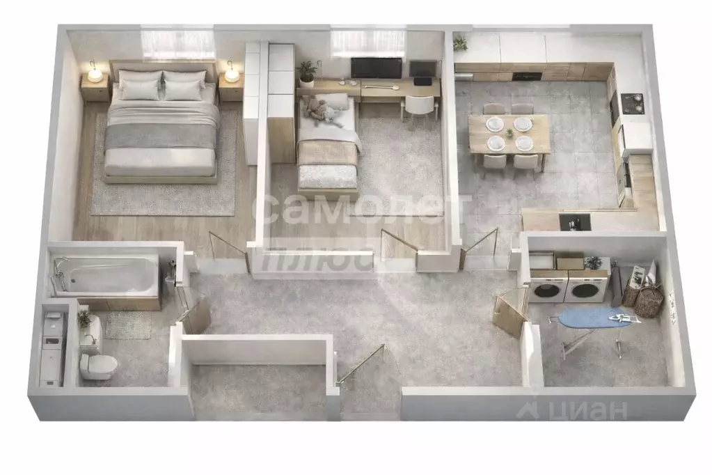 2-к кв. Москва Волоколамское ш., 71/22к1 (52.3 м) - Фото 1