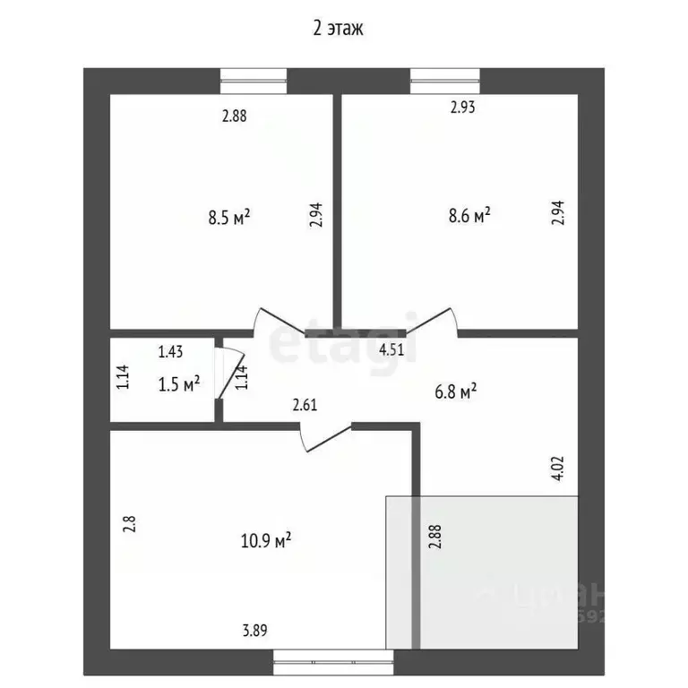 Дом в Ярославская область, Рыбинск ул. Федорова, 17 (75 м) - Фото 1