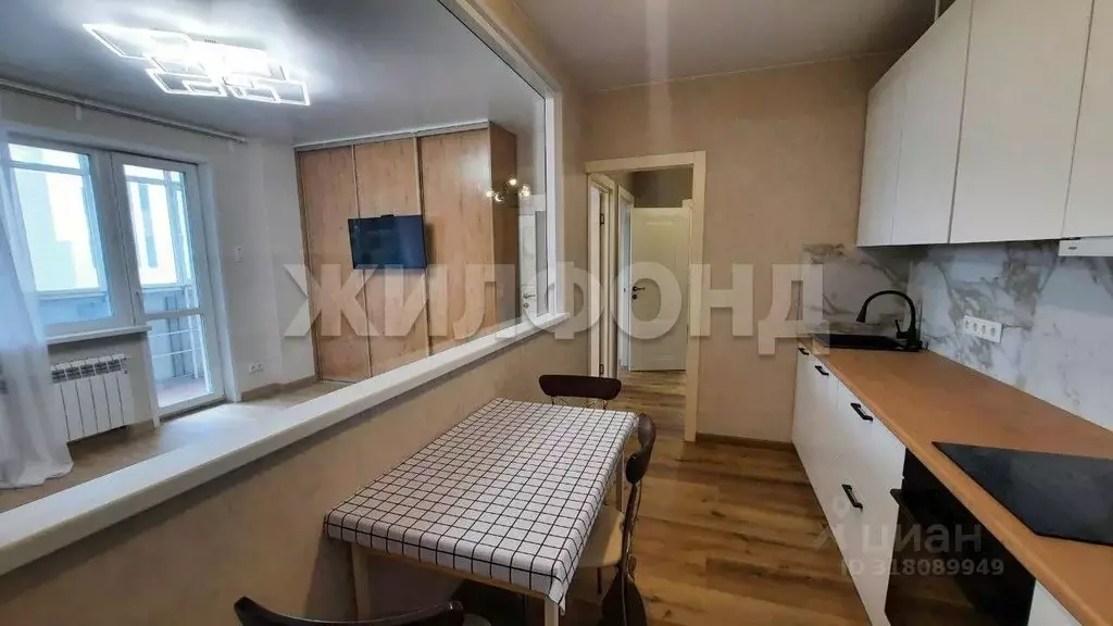 1-к кв. Новосибирская область, Новосибирск ул. Шевченко, 11 (43.0 м) - Фото 0