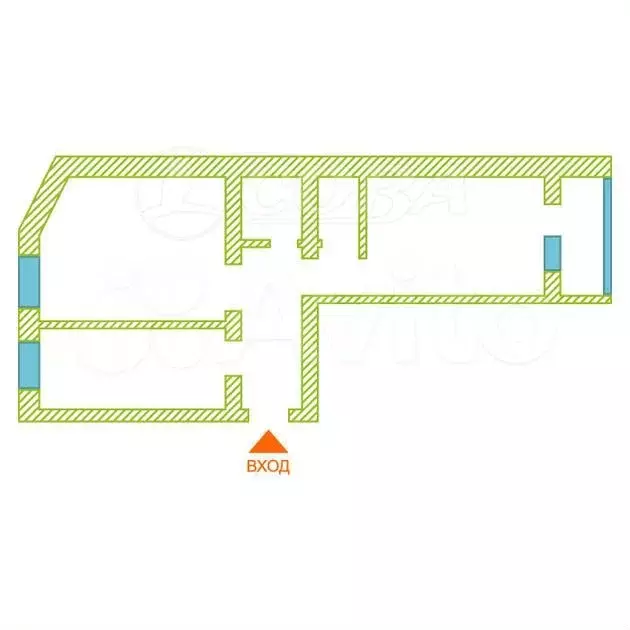 2-к. квартира, 61 м, 5/14 эт. - Фото 0