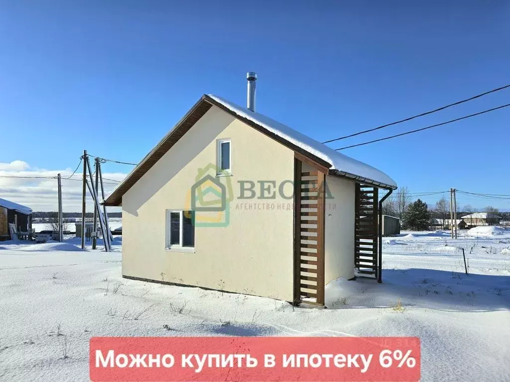 Дом в Ленинградская область, Приозерский район, Запорожское с/пос, ... - Фото 0
