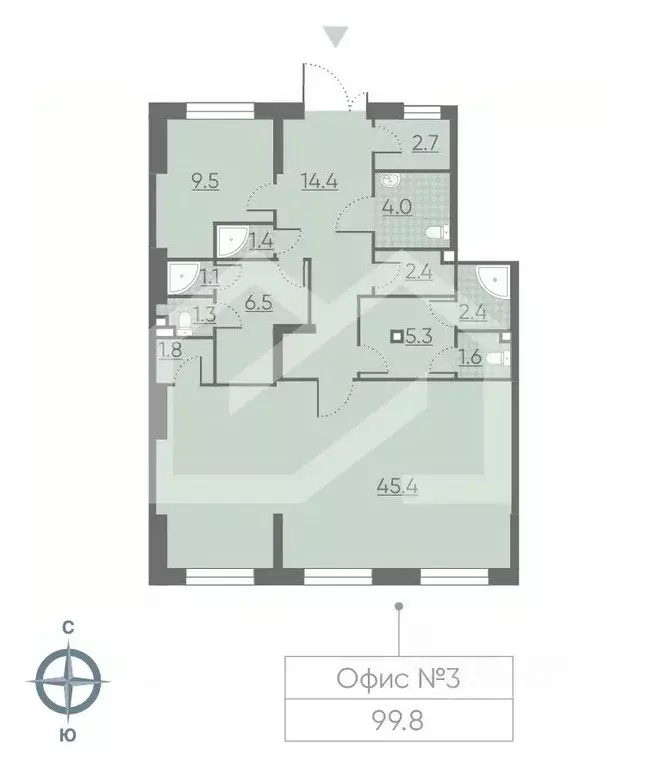 Помещение свободного назначения в Москва Производственная ул., 19Ак3 ... - Фото 2