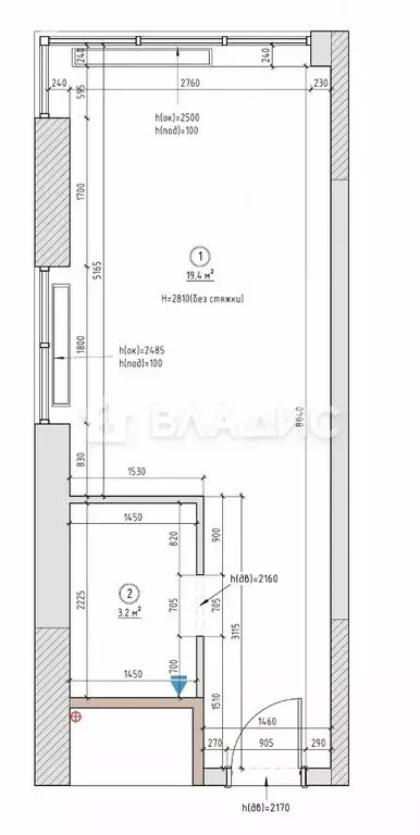 Квартира-студия: Одинцово, улица Чистяковой, 8к2 (22.6 м) - Фото 1