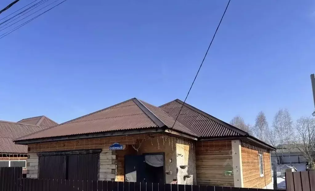 Дом в Иркутская область, Шелеховский район, с. Баклаши Озерный пер. ... - Фото 2