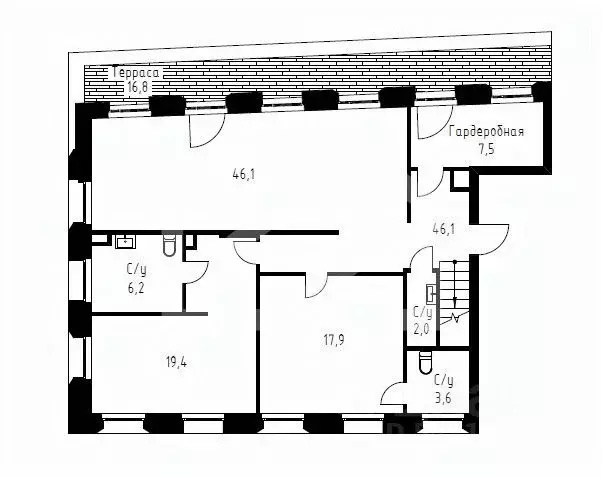 Помещение свободного назначения в Москва Пятницкая ул., 40С1 (271 м) - Фото 2