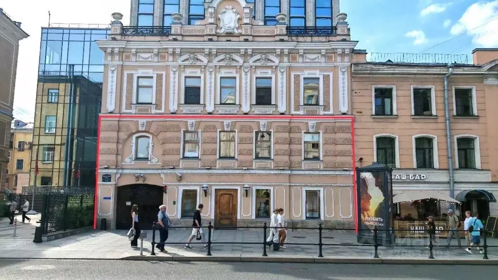 Помещение свободного назначения в Санкт-Петербург Лиговский просп., ... - Фото 0