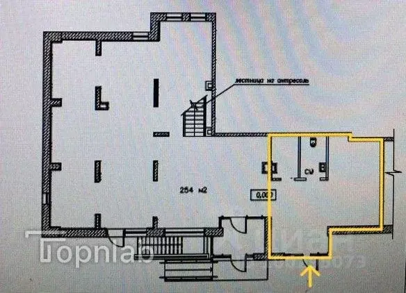 Помещение свободного назначения в Санкт-Петербург просп. Героев, 35 ... - Фото 2
