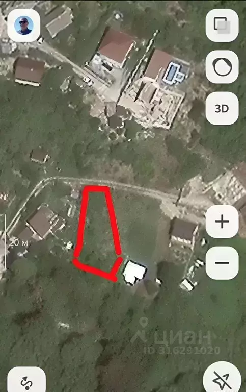 Участок в Краснодарский край, Сочи Чаевод СНТ, Холодный-1 массив,  ... - Фото 1