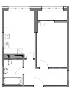 1-к кв. Чеченская республика, Шали Шалинский район, Ахмат жилой ... - Фото 1