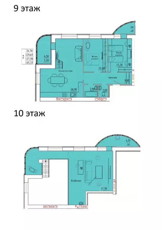 2-к кв. Ивановская область, Иваново Самоцветы мкр,  (145.35 м) - Фото 0