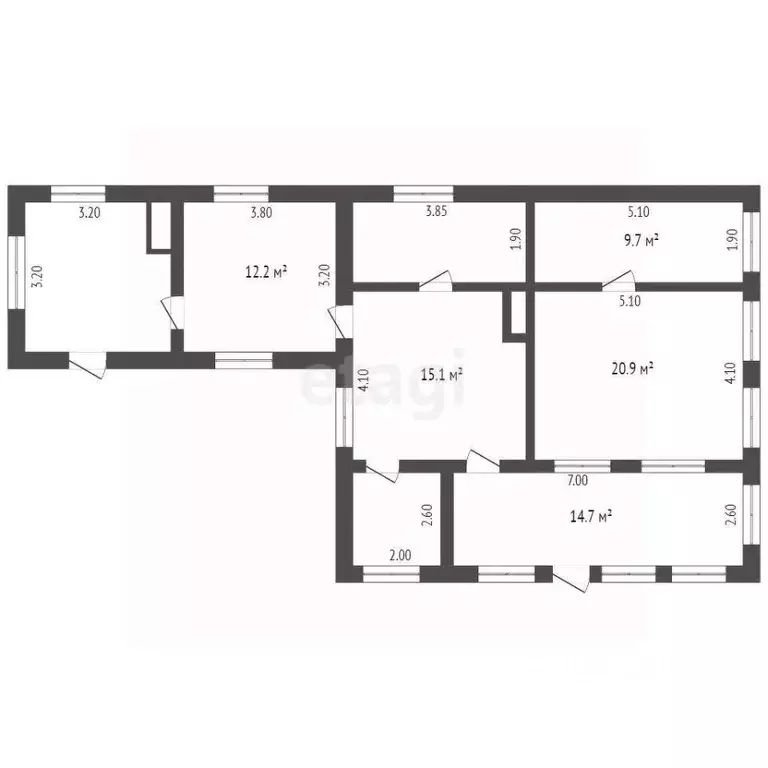 Дом в Ростовская область, Неклиновский район, Новобессергеневское ... - Фото 2