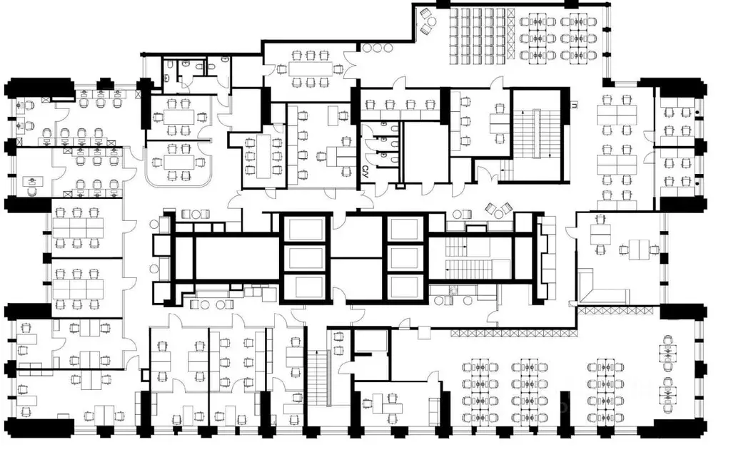 Офис в Москва Новодмитровская ул., 2к7 (1160 м) - Фото 1