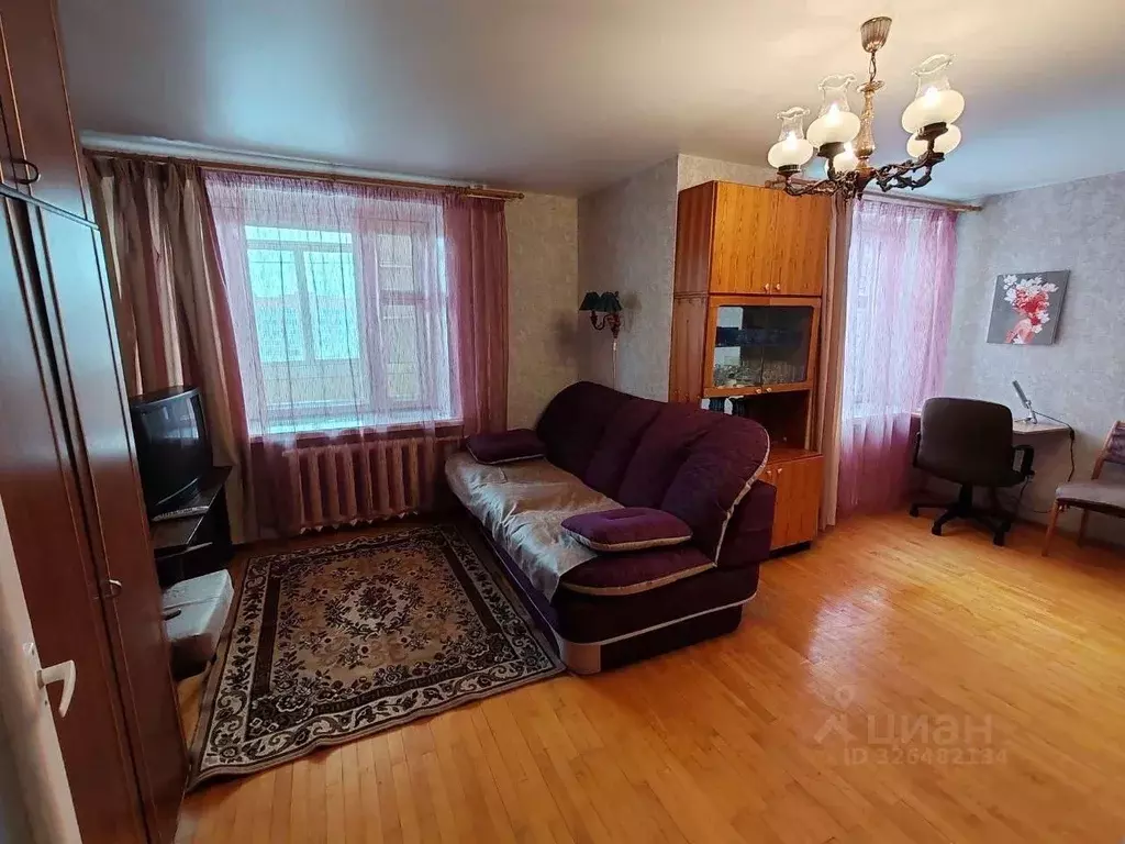 1-к кв. Псковская область, Псков Рижский просп., 76/2 (51.0 м) - Фото 1