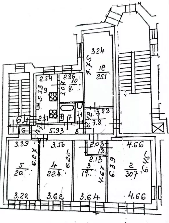 5-к кв. Санкт-Петербург Мытнинская ул., 5/2 (164.0 м) - Фото 2