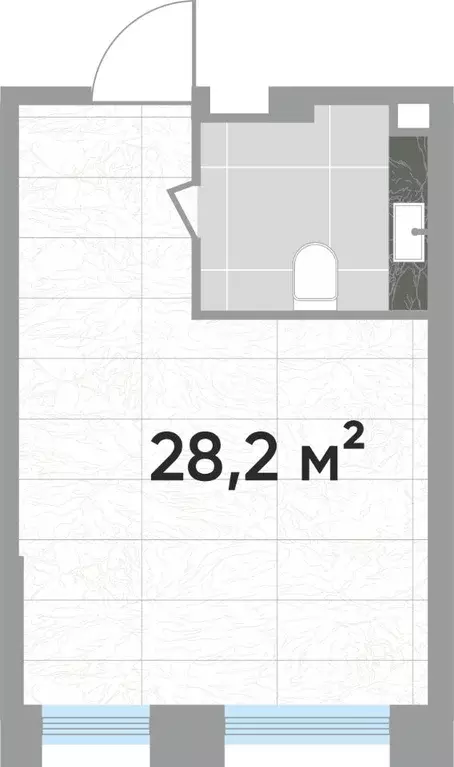 Офис в Москва ул. Зорге, 9Ак7 (28 м) - Фото 2