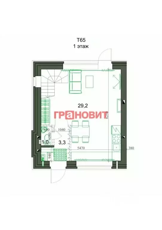 Таунхаус в Новосибирская область, с. Новолуговое, Березки-2 мкр, 5-й ... - Фото 2