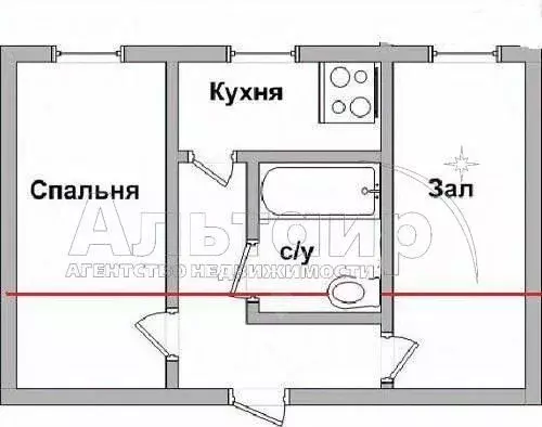 2-к кв. Ростовская область, Ростов-на-Дону Сельмаш мкр, ул. ... - Фото 1