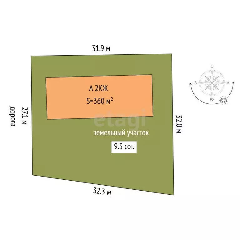 Дом в Тюменский муниципальный округ, деревня Ушакова, Тихая улица (400 ... - Фото 1