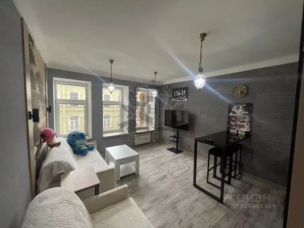 Студия Санкт-Петербург Гороховая ул., 32 (35.0 м) - Фото 1