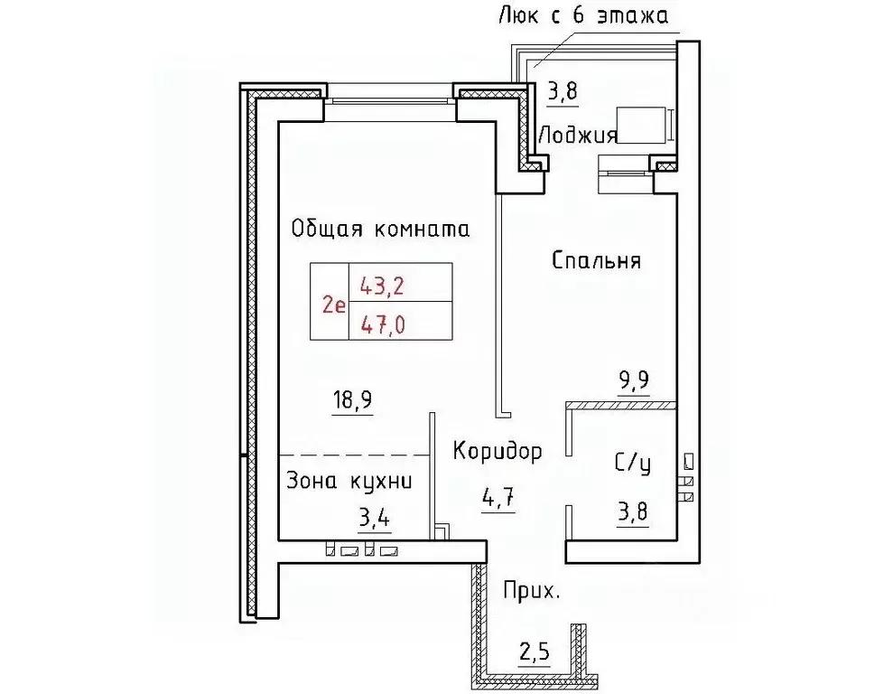 2-к кв. Новосибирская область, Новосибирский район, Мичуринский ... - Фото 1