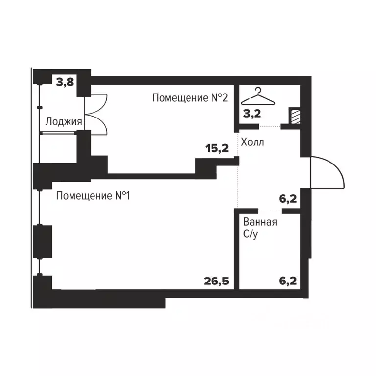 1-к кв. Челябинская область, Челябинск ул. Труда, 157А (57.3 м) - Фото 1