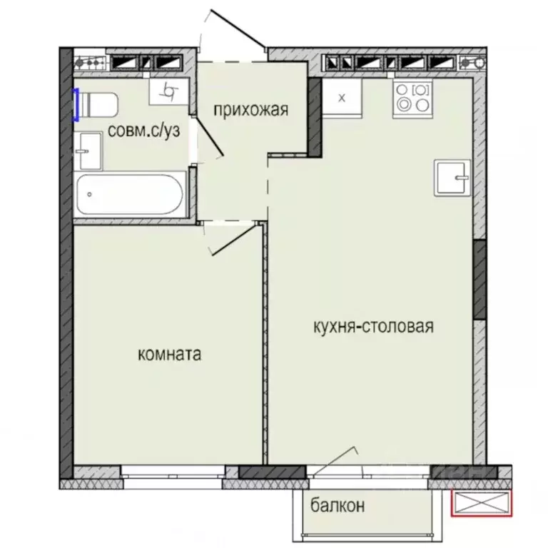 1-к кв. Удмуртия, Ижевск Культбаза жилрайон, 8-й мкр, Ежевика жилой ... - Фото 0