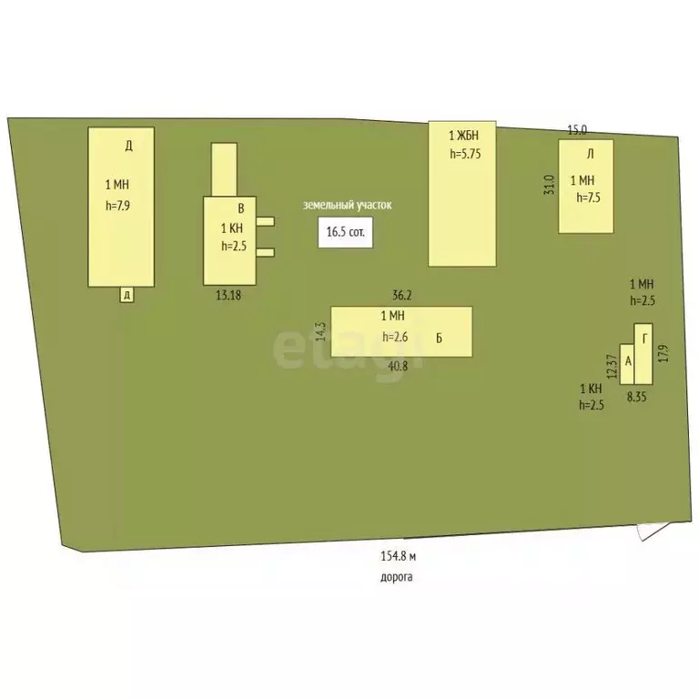 Склад в Тюменская область, Тюменский муниципальный округ, с. Чикча ул. ... - Фото 2