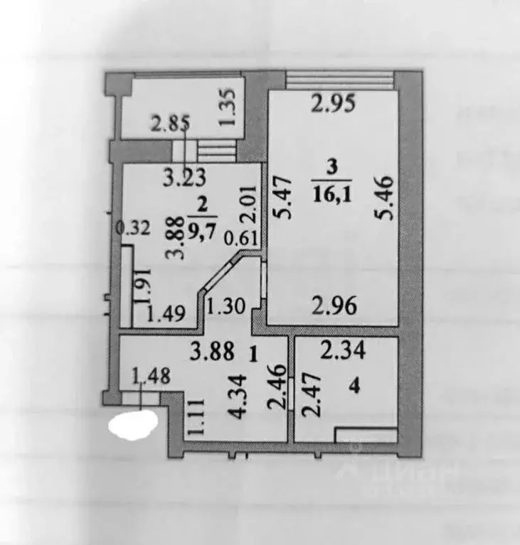 Дом в Липецкая область, Липецк Речная ул., 54 (52 м) - Фото 2