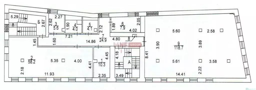 Торговая площадь в Москва ул. Александра Солженицына, 31С2 (519 м) - Фото 1