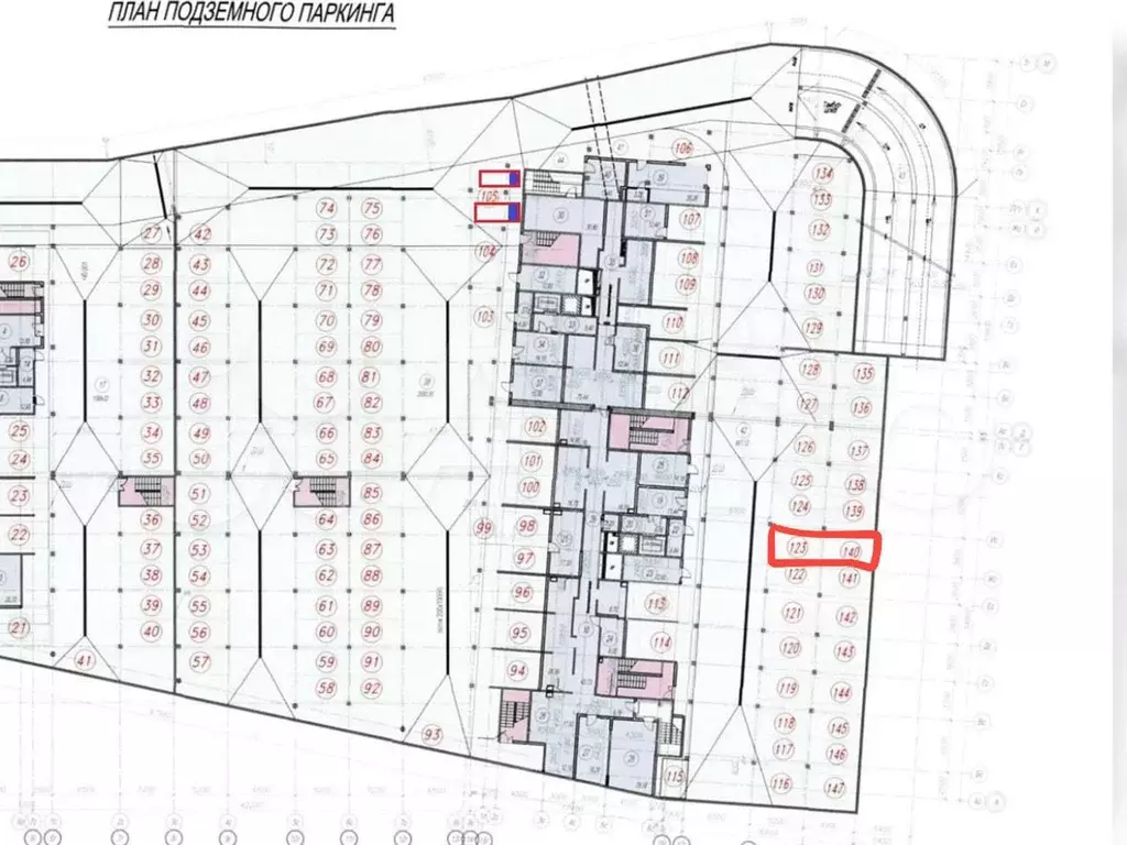 Машиноместо, 25 м - Фото 0